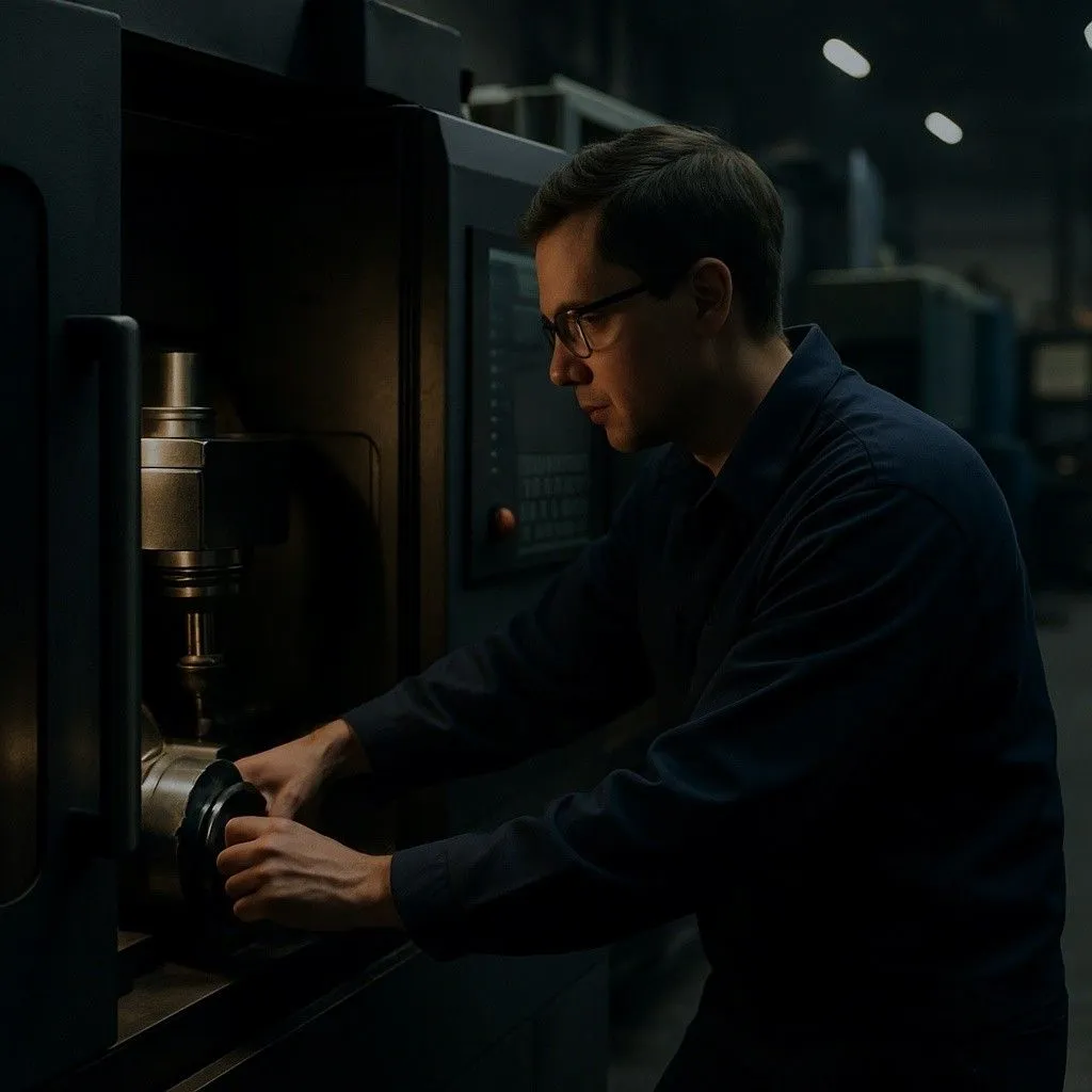 Allied MachineX press brake repair services in Aurora, IL restoring hydraulic systems, ram alignment, and forming accuracy — call +1 844-763-1748.