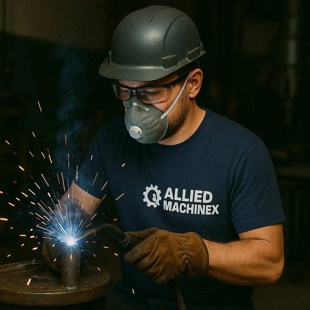 Allied MachineX industrial machine repair services in Elk Grove Village, IL providing expert diagnostics, mechanical restoration, and equipment performance recovery — call +1 844-763-1748.