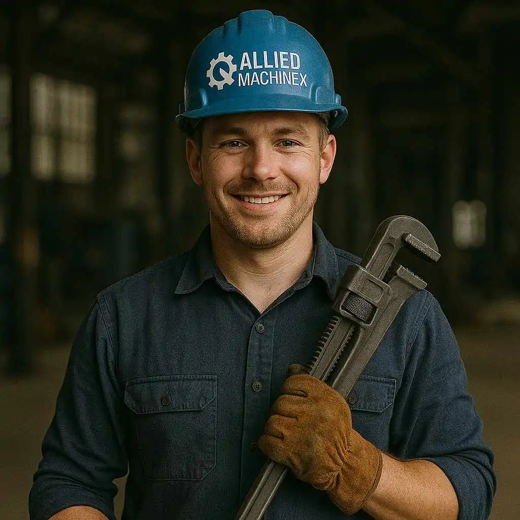 Allied MachineX industrial machine repair services in Eau Claire, WI providing expert diagnostics, mechanical restoration, and full equipment performance recovery — call +1 844-763-1748.