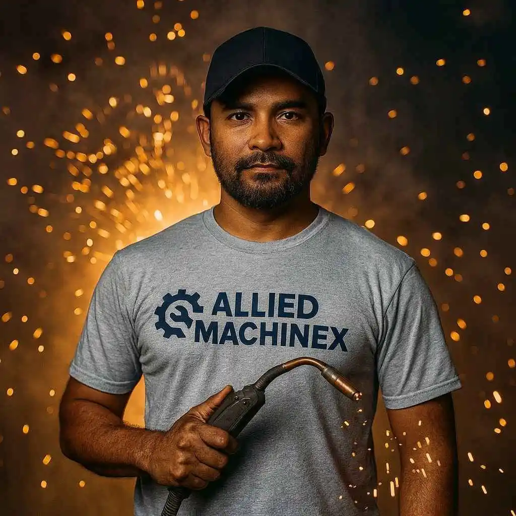 Allied MachineX press brake repair services in Racine, WI providing hydraulic restoration, ram alignment, and precision forming repair — call +1 844-763-1748.