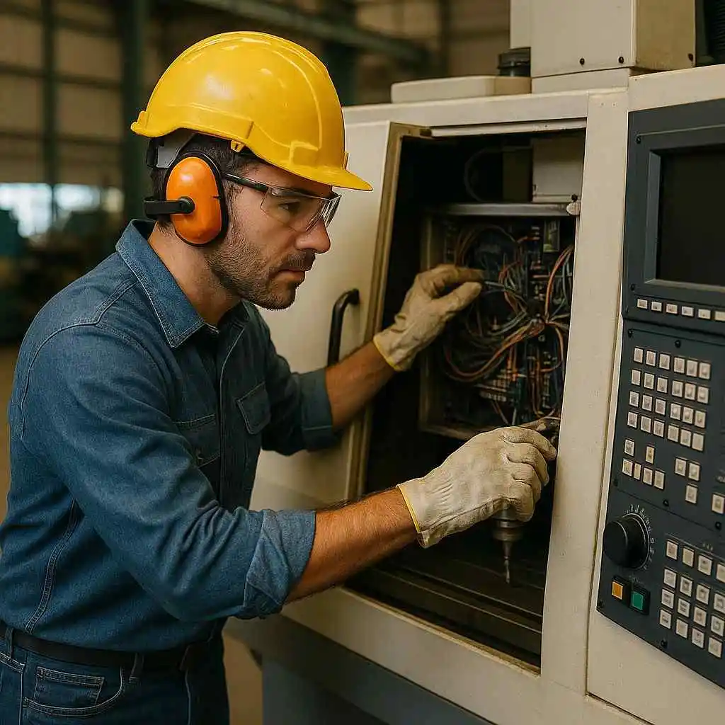 Allied MachineX industrial machine repair services in Terre Haute, IN providing expert diagnostics, mechanical restoration, and reliable equipment repair — call +1 844-763-1748.