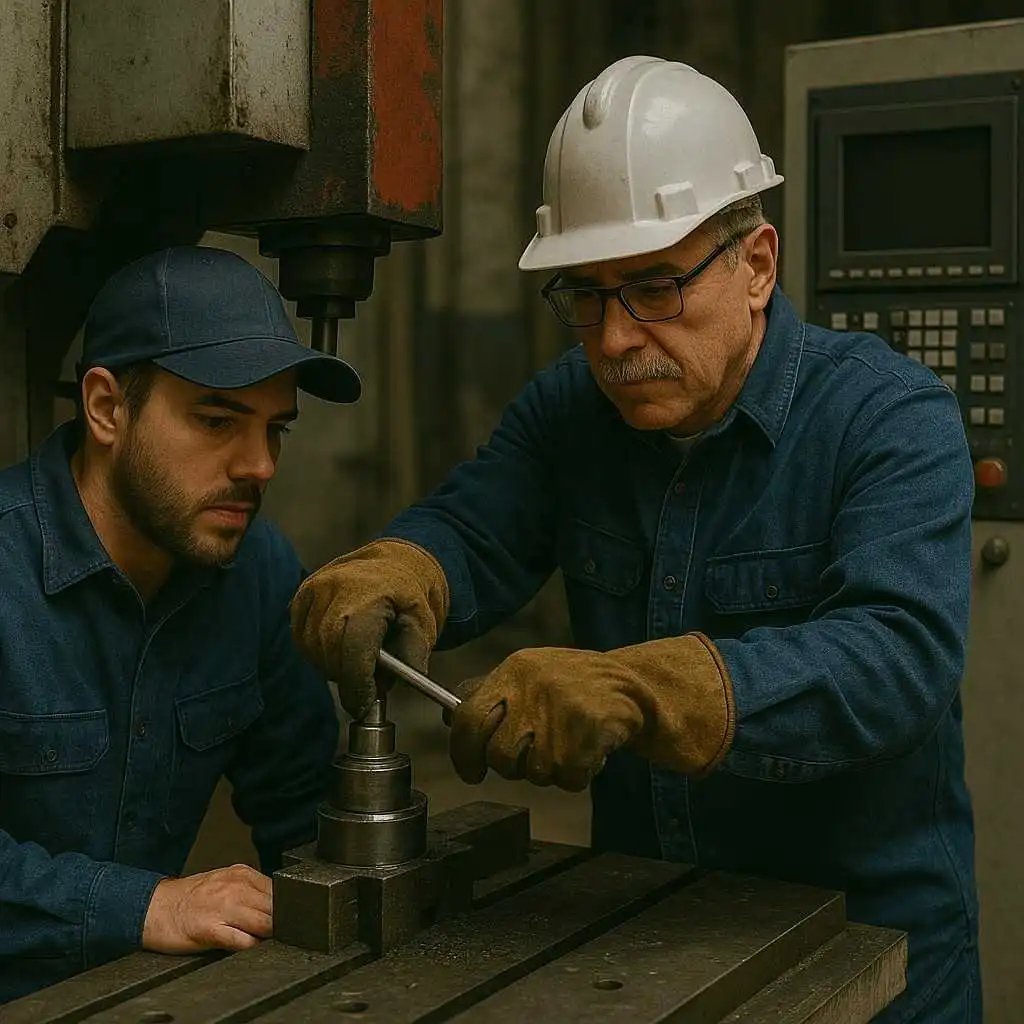 Allied MachineX CNC machine repair services in Evansville, IN providing spindle restoration, precision diagnostics, and machining accuracy repair — call +1 844-763-1748.