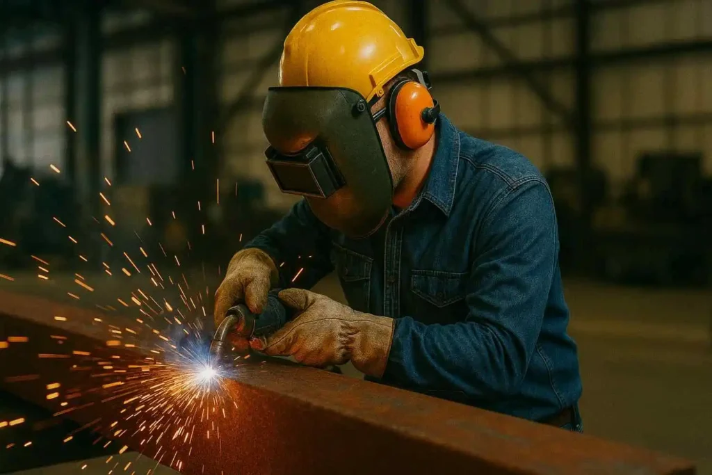 Allied MachineX press brake repair services in Mishawaka, IN providing hydraulic system restoration, ram alignment correction, and forming accuracy improvements — call +1 844-763-1748.